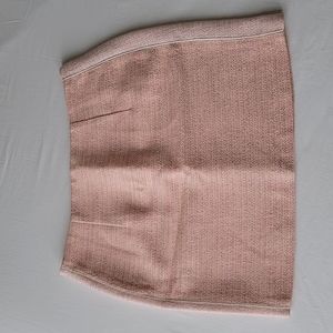 Aritzia Wilfred Tweed Pink Skirt
